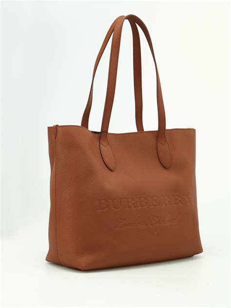 burberry london leather tote bag|burberry leather brown tote bag.